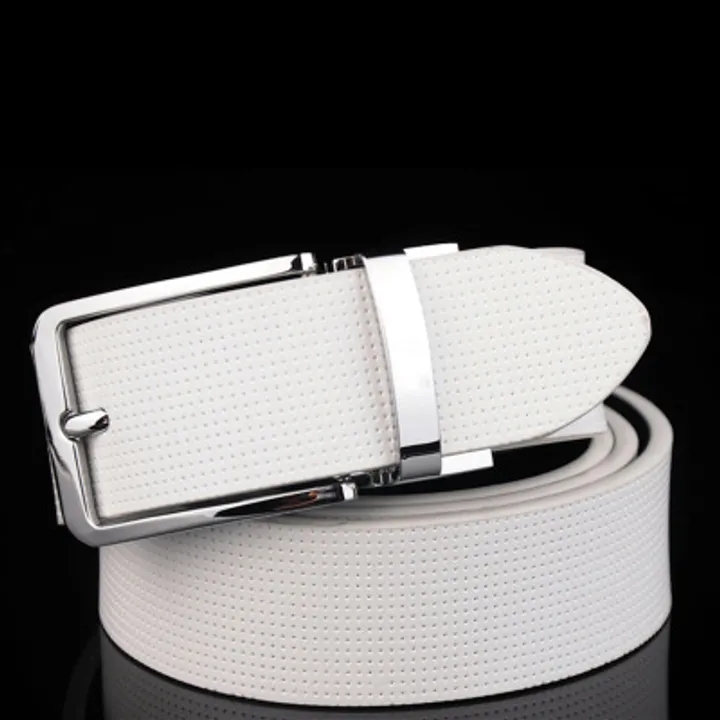 2021 High quality Fashion Casual Men Belt Leather Strap Belts Men Quality Automatic Buckle Belts