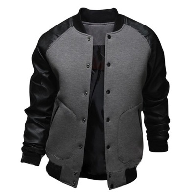 2021 High quality Men's Jacket Large Pockets Mens Coats and Jackets Slim Button Decoration Baseball