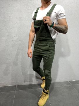 2021 High quality Mens Denim Dungaree Bib Overalls Jumpsuits Moto Biker Jeans Pants Trousers