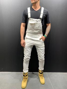 2021 High quality Mens Denim Dungaree Bib Overalls Jumpsuits Moto Biker Jeans Pants Trousers