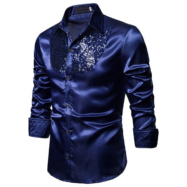 2021 High quality Men's shirts Solid Button Slim Fit men shirt blusa masculina Turn-Down
