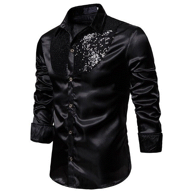 2021 High quality Men's shirts Solid Button Slim Fit men shirt blusa masculina Turn-Down