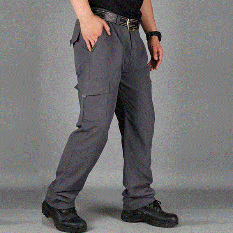 2021 High quality Men's Fashion Summer Light Weight Quick Dry Straight Ripstop Climbing Pant