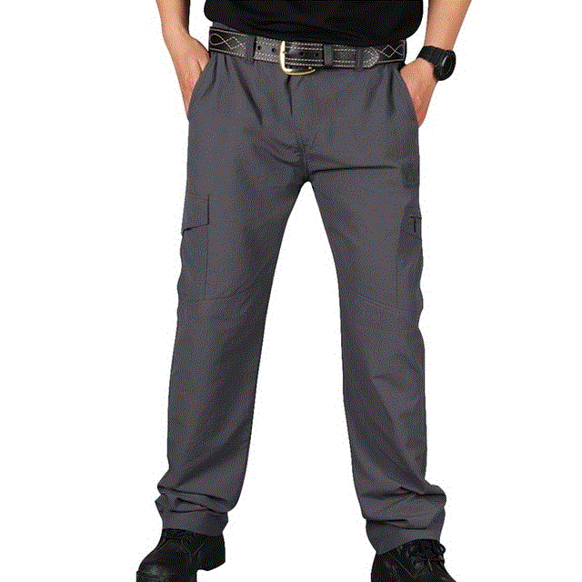 2021 High quality Men's Fashion Summer Light Weight Quick Dry Straight Ripstop Climbing Pant