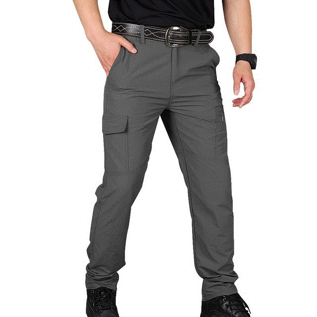 2021 High quality Men's Fashion Summer Light Weight Quick Dry Straight Ripstop Climbing Pant