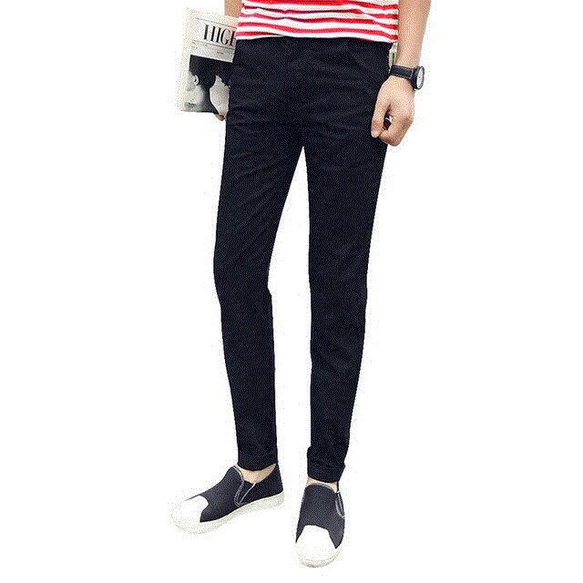 2021 High quality Male Cargo Pants Chinos Men Casual Slim Fit Trousers