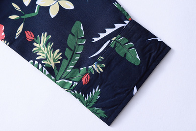 2021 High quality Mens Shirts Causal Long Sleeve Floral Shirts Men Elegant Business