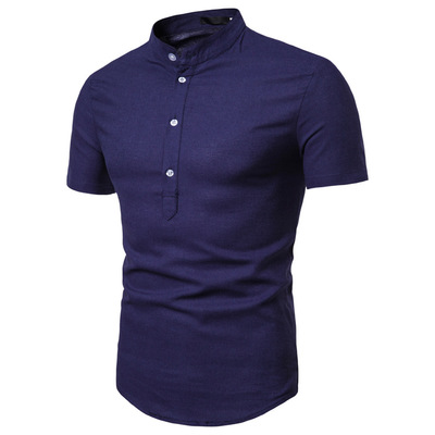 2021 High quality Fashion Cotton Polos Men Solid Slim Fit Short Sleeve Collar Business Men Polo Shirts