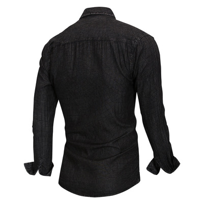 2021 High quality Hot saleFeatures Shirts Men Casual Jeans Shirt New Arrival Long Sleeve