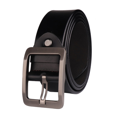 2021 High quality Men's belt leather belt men male genuine leather strap luxury pin buckle casual men's belt