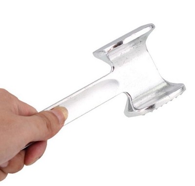 2021 High quality Beef beat tender hammer home kitchen stainless steel knock loose mace
