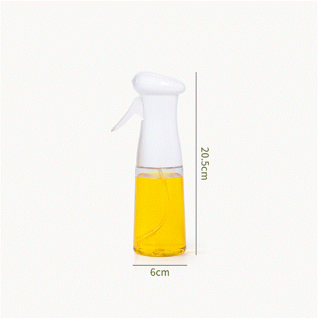 2021 High quality 210ML Oil Spray BBQ Cooking Kitchen Baking Olive Oil Sprayer Oil Spray Empty Bottle