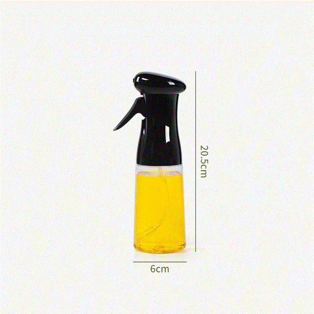 2021 High quality 210ML Oil Spray BBQ Cooking Kitchen Baking Olive Oil Sprayer Oil Spray Empty Bottle