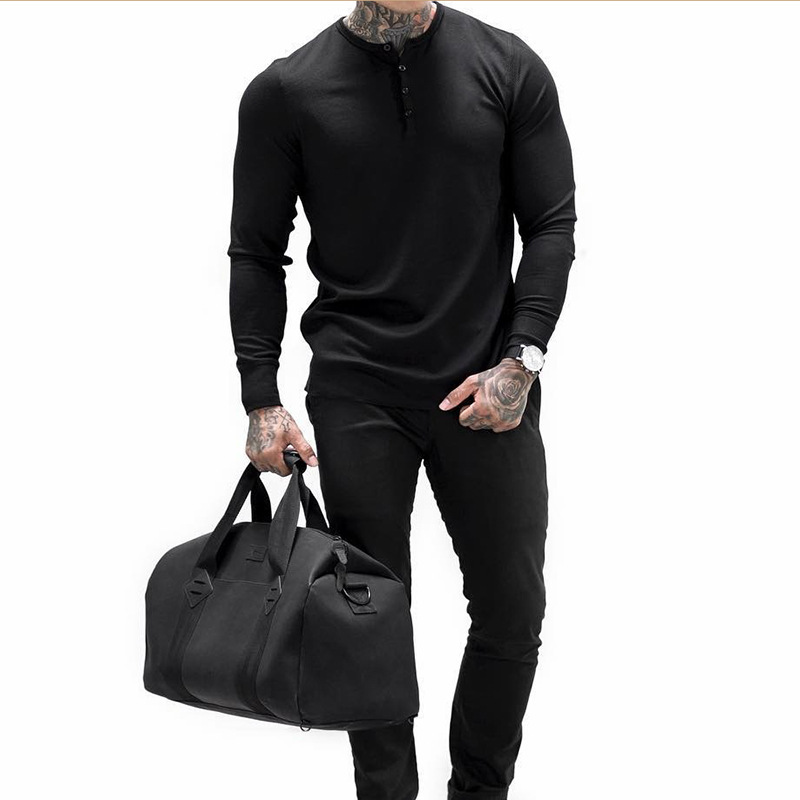 2021 High quality Men's Sweater Thin Wool Long Sleeve Stand Collar Pullover Sweaters Men Casual Bottoming Shirts