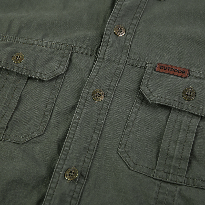 2021 High quality Shirts for Men Plus SizeThin Breathable Military Men Shirts Long Sleeve Slim Men's Shirts