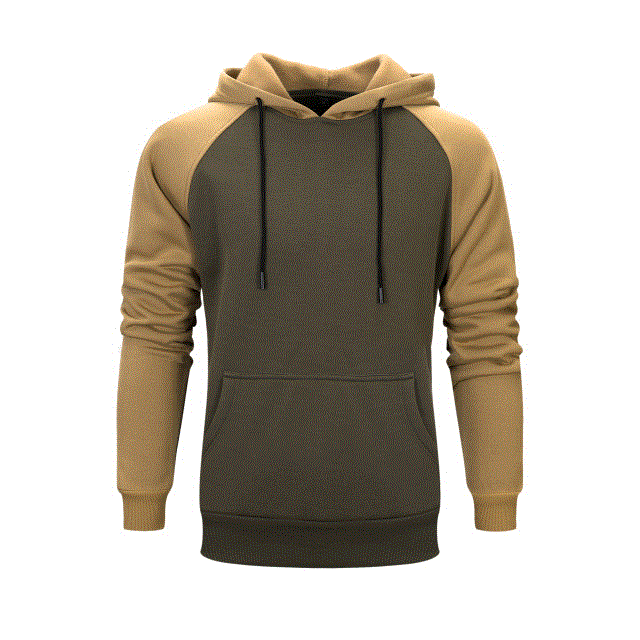 2021 High quality Men's  Fleece Hoodies Patchwork Sweatshirts  Men Casual Hoody