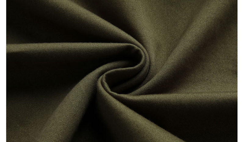 2021 High quality Spring and Autumn Solid Color Cotton Bomber Jackets for Men Military Jacket Men Stand Collar