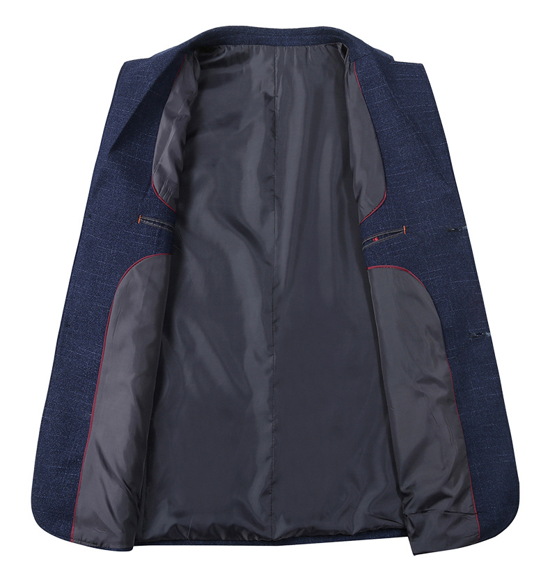 2021 High quality Men Trendy Blazers Solid Color Suit Blazer Male Business Casual Formal Blazers