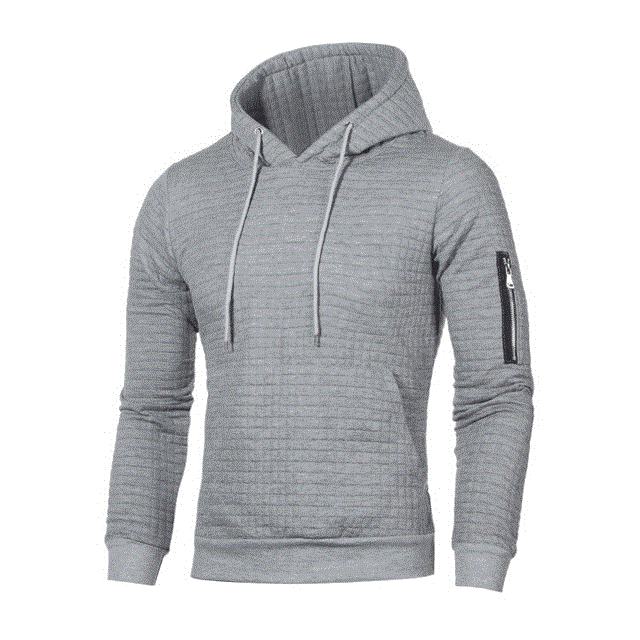 2021 High quality Men's Hoodies Casual Solid Long Sleeve Hooded Coats Male Tracksuit Sweatshirt