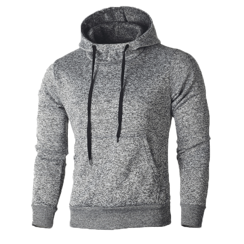 2021 High quality Men's Cutton Hoodies Long Sleeve Casual Fashion Outwear Mens Sweatshirt