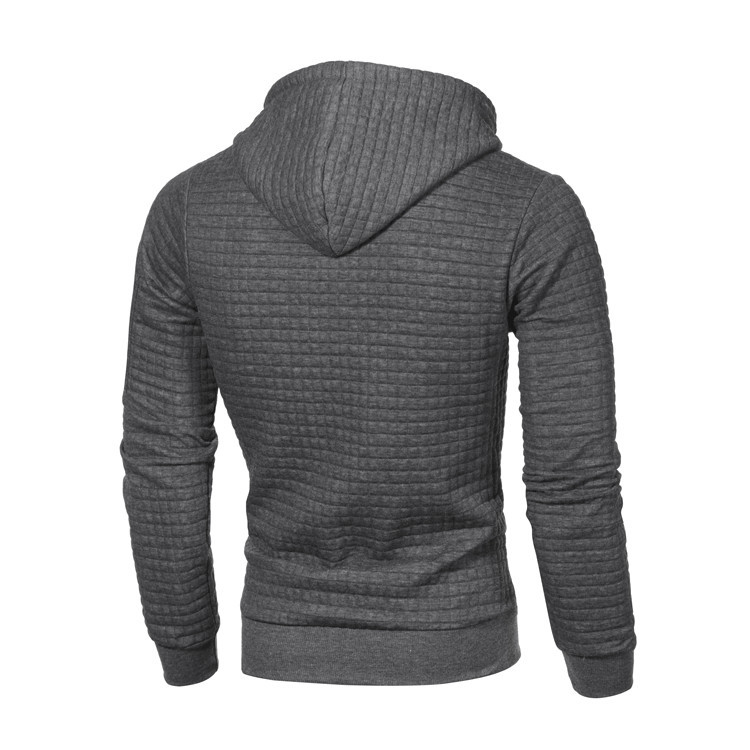 2021 High quality Men's Hoodies Casual Solid Long Sleeve Hooded Coats Male Tracksuit Sweatshirt