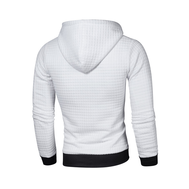 2021 High quality Men's Hoodies Casual Solid Long Sleeve Hooded Coats Male Tracksuit Sweatshirt