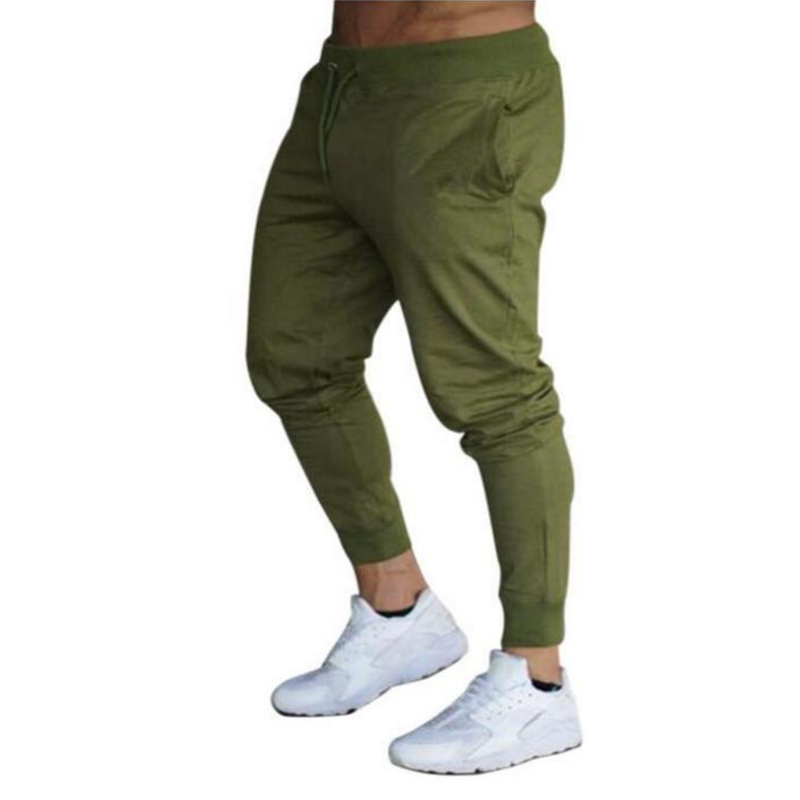 2021 High quality Jogging Pants Men Sweatpants Running Pants GYM Pants Men Joggers Cotton Trackpants Slim Fit Pants