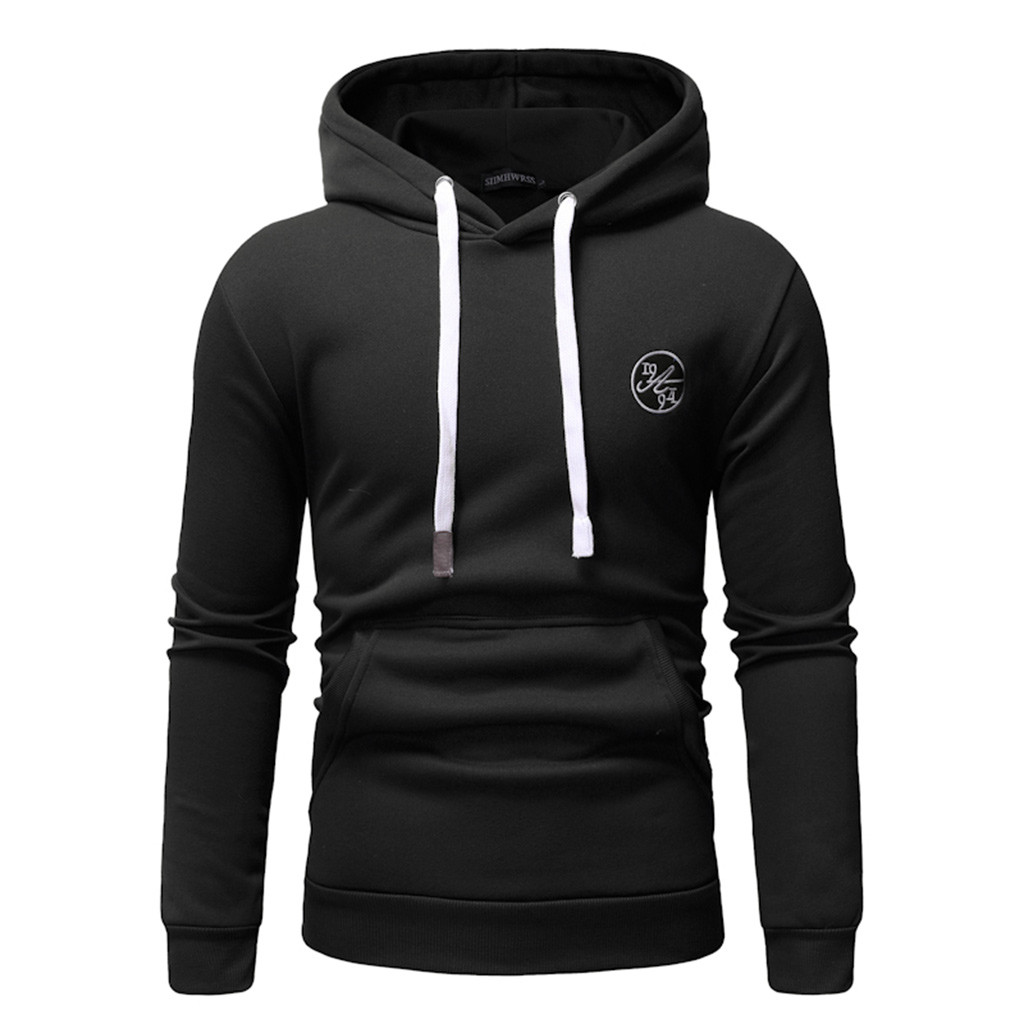2021 High quality Pocket Hooded sweatshirt men Spring Hoodies Coat Men Casual Long Sleeve Sweatshirts Male Jackets top