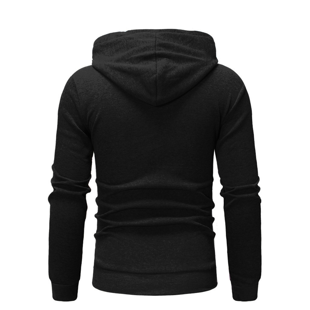 2021 High quality Pocket Hooded sweatshirt men Spring Hoodies Coat Men Casual Long Sleeve Sweatshirts Male Jackets top
