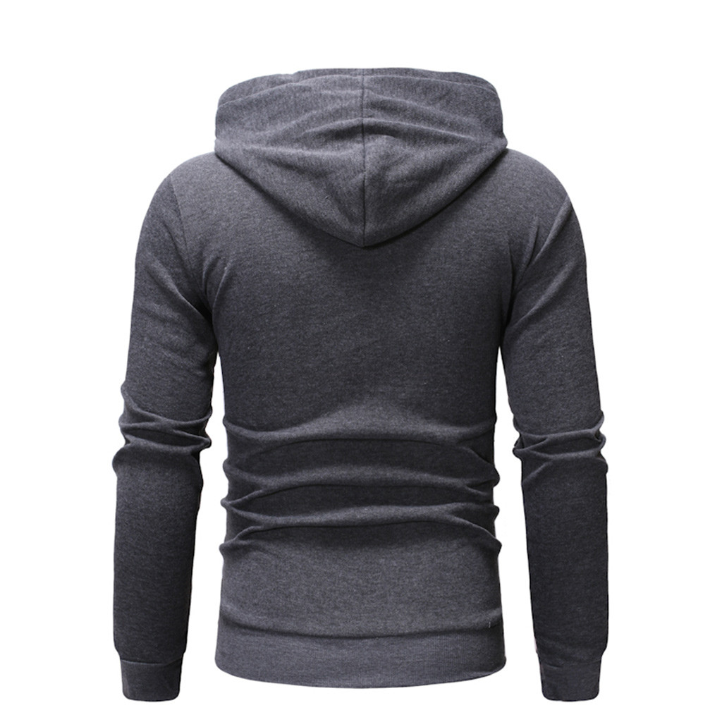2021 High quality Pocket Hooded sweatshirt men Spring Hoodies Coat Men Casual Long Sleeve Sweatshirts Male Jackets top