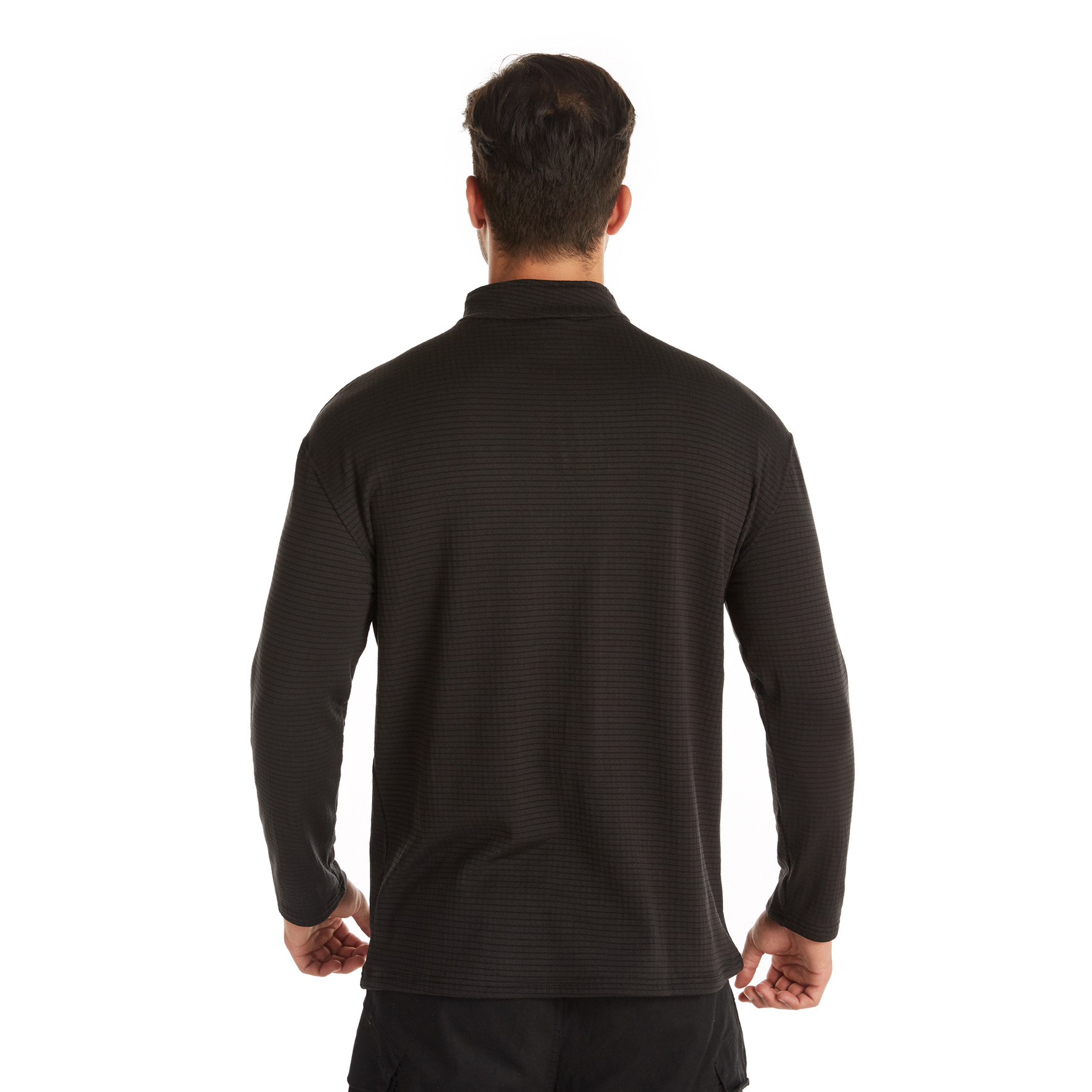 2021 High quality Fashion Autumn and winter men's outdoor fleece sports double-sided polar fleece warm set for men