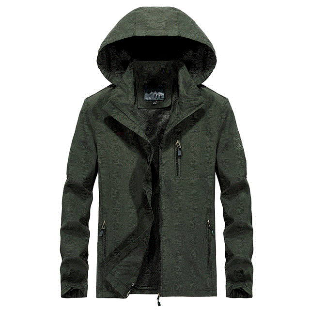 2021 High quality Fashion Men Hoodies Black Jacket Tracksuit Streetwear  Jeans Windbreaker Waterproof Clothing Jacket
