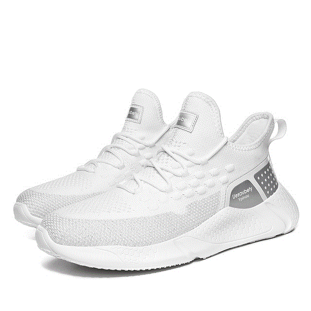 2021 High quality Summer Brand Fashion Men Casual Shoes Light Breathable Mesh Shoes Men Sneakers Lace Up Male Shoes