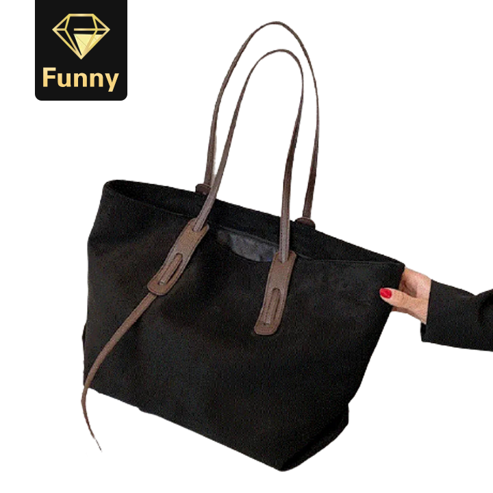 2021 High quality Suede Leather Shoulder Bag Large Capacity Handbags for Women Hand Bag Big Totes