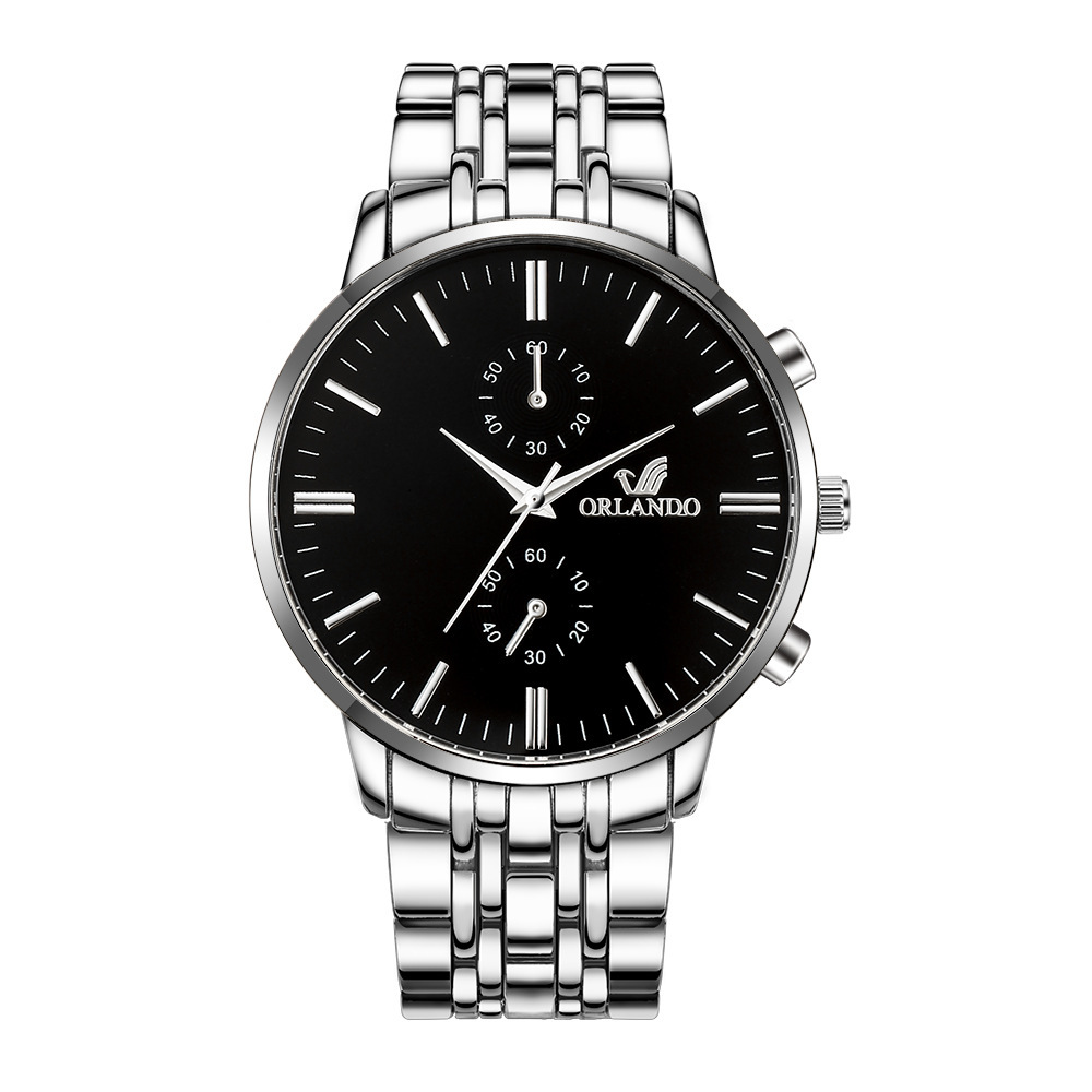 2021 High quality Luxury Men Gold Watches Men Business Quartz Watches Stainless Steel Wristwatches Male Clock