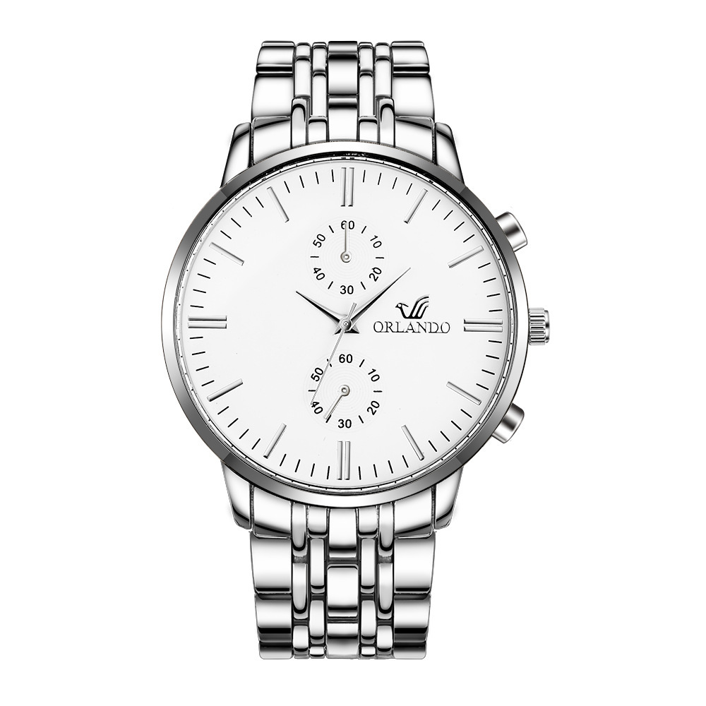 2021 High quality Luxury Men Gold Watches Men Business Quartz Watches Stainless Steel Wristwatches Male Clock