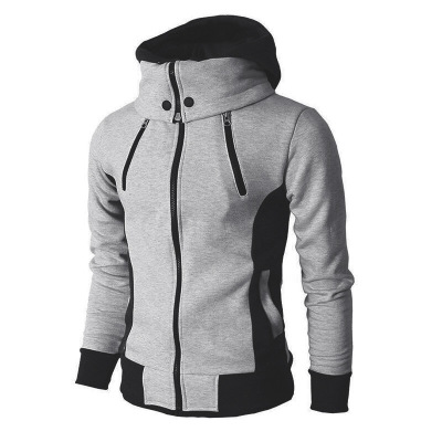 2021 High quality Man Jackets Fashion Autumn Winter Men's Jacket Zipper Male Solid Sportswear Fleece Warm Hooded Coat