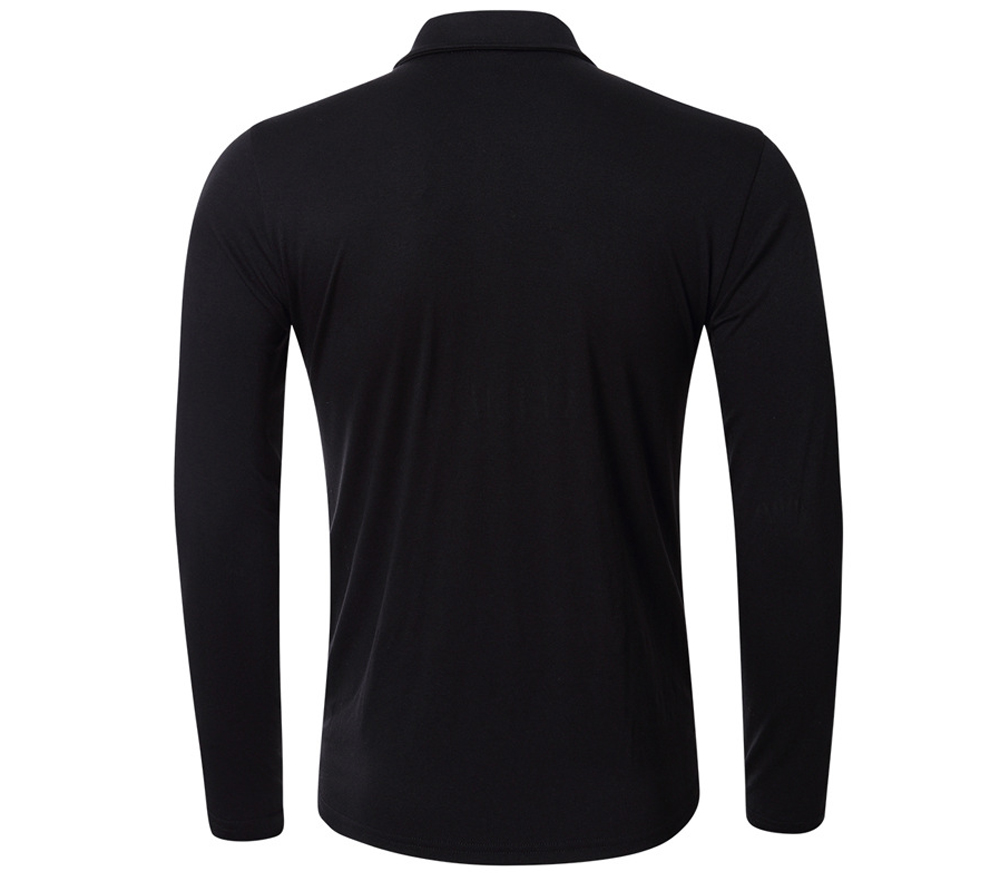 2021 High quality Summer Men Polo Shirts Casual Man Long Sleeve Slim Fit Shirts Men Cotton Sweatshirt Tops Clothing