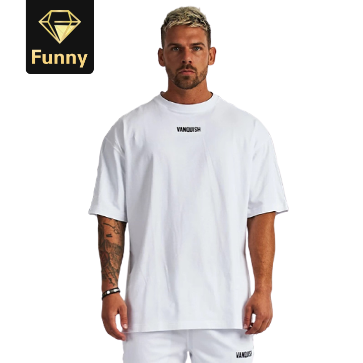 2021 High quality Streetwear summer casual fashion T-shirts fitness short-sleeved  men's clothing