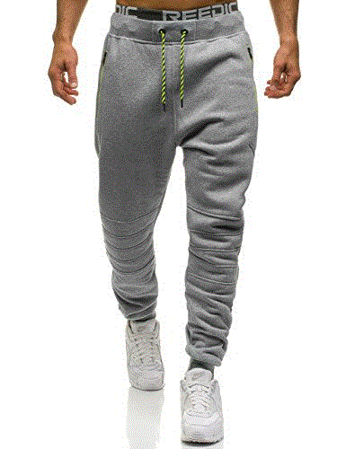 2021 High quality Men Sportswear Pants Casual Elastic Mens Fitness Pants Skinny Sweatpants Trousers Jogger Pants