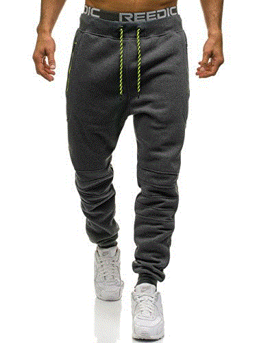 2021 High quality Men Sportswear Pants Casual Elastic Mens Fitness Pants Skinny Sweatpants Trousers Jogger Pants