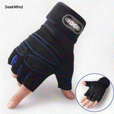2021 High quality Half Finger  Non-slip Gloves Weight Lifting Sports Exercise Protect Wrist Fitness Gloves Breathable