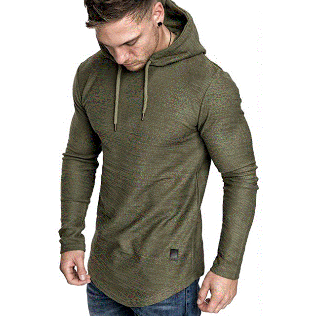 2021 High quality Men's Solid Color Sweatshirt Fashion Hoodie Spring And Autumn Winter Hip Hop Hoodie Male Long Sleeve
