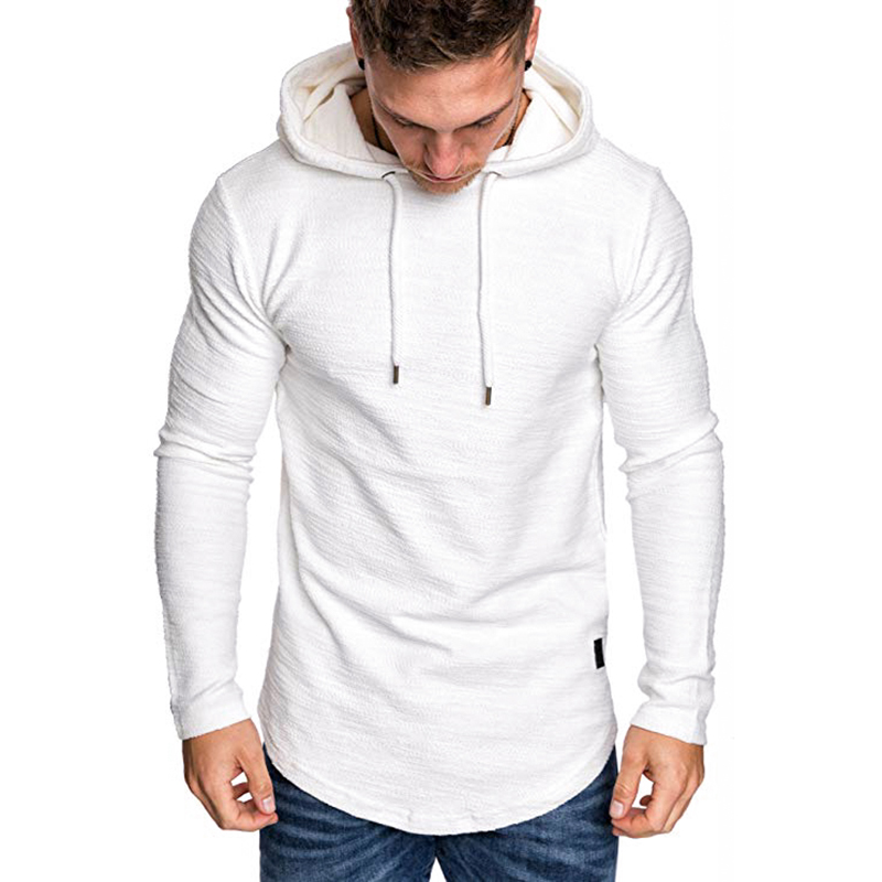 2021 High quality Men's Solid Color Sweatshirt Fashion Hoodie Spring And Autumn Winter Hip Hop Hoodie Male Long Sleeve