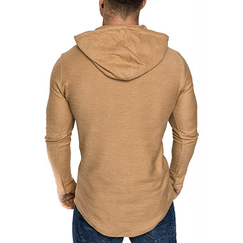 2021 High quality Men's Solid Color Sweatshirt Fashion Hoodie Spring And Autumn Winter Hip Hop Hoodie Male Long Sleeve