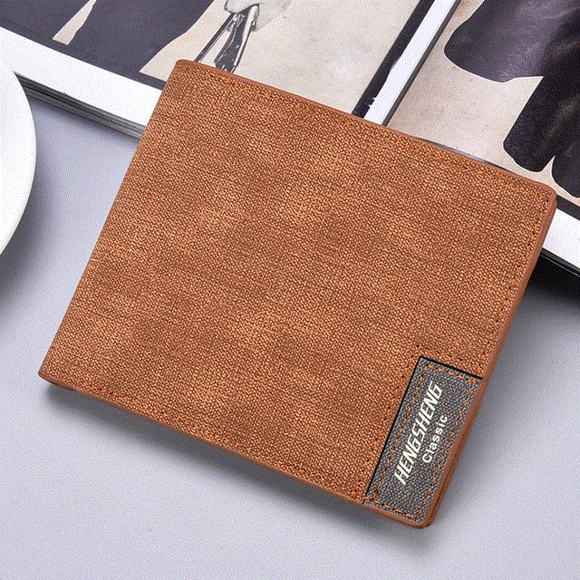 2021 High quality Men's Wallet Slim For Vintage Leather Wallets Thin Male Mens Wallet Money bags