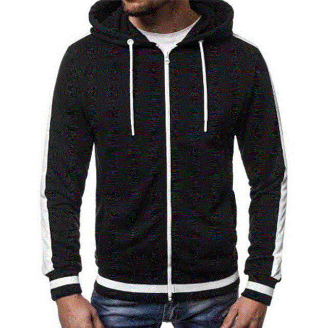 2021 High quality Mens Hoodies Casual Long Sleeve Hoodie Sweatshirts Men Autumn Winter New Zipper Sweatshirt Plus Size