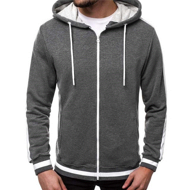 2021 High quality Mens Hoodies Casual Long Sleeve Hoodie Sweatshirts Men Autumn Winter New Zipper Sweatshirt Plus Size