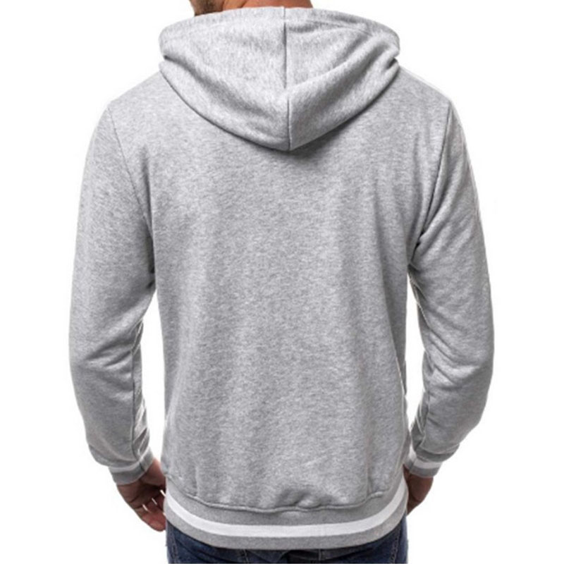 2021 High quality Mens Hoodies Casual Long Sleeve Hoodie Sweatshirts Men Autumn Winter New Zipper Sweatshirt Plus Size