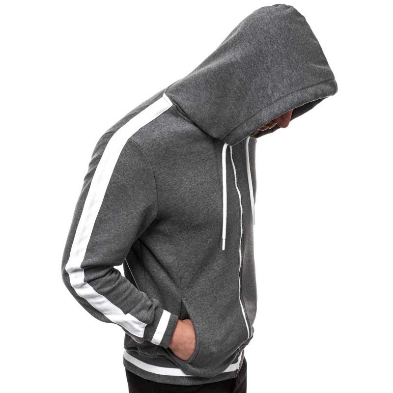 2021 High quality Mens Hoodies Casual Long Sleeve Hoodie Sweatshirts Men Autumn Winter New Zipper Sweatshirt Plus Size